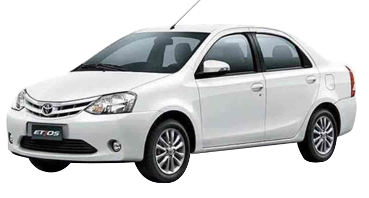 Toyota Etios Car Hire Rental Ranthambore